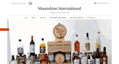 Desktop Screenshot of moonshineinternational.com